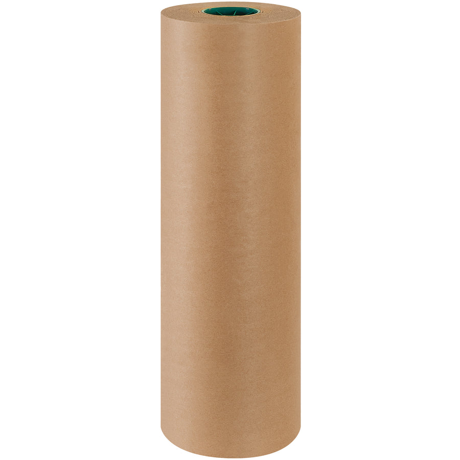 Protect shipments from moisture and contamination with our 24" x 600' poly coated kraft paper rolls. Premium 10 lb. gloss poly coating on 50 lb. virgin kraft paper delivers superior fluid resistance for demanding packaging applications. Sold individually for flexible ordering.