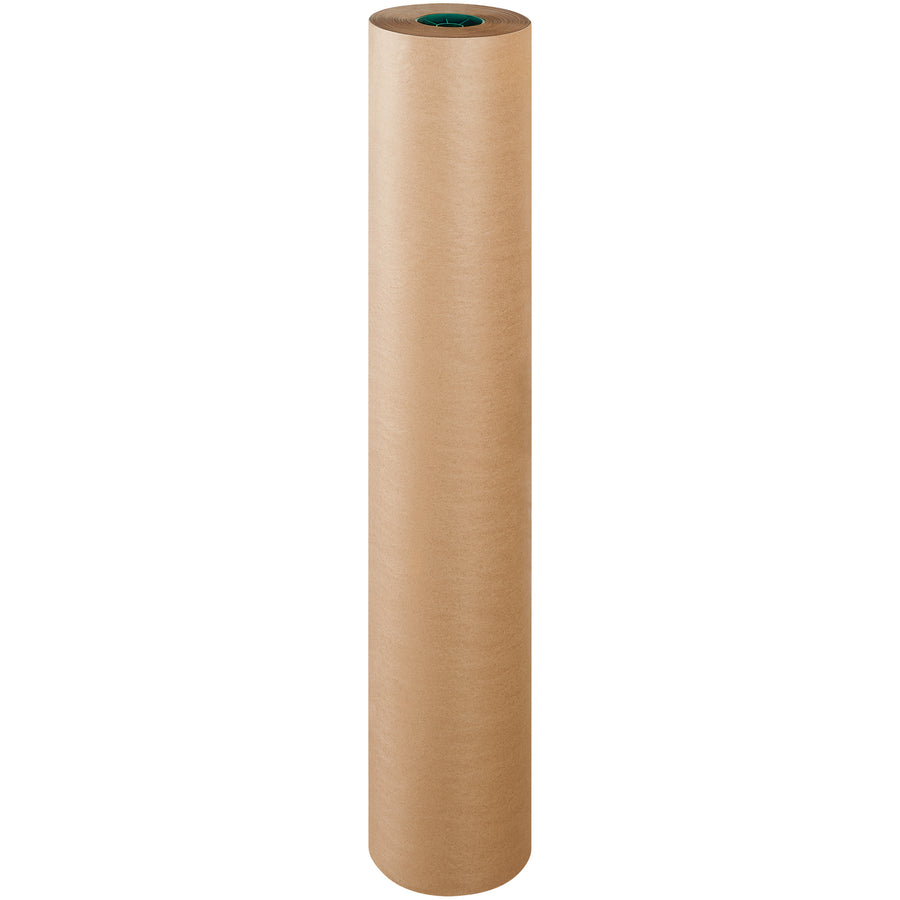 Premium 48" x 600' poly coated kraft paper roll engineered to shield your products from moisture, oils, and contaminants during storage and transit. Features a durable 10 lb. gloss poly coating bonded to 50 lb. virgin kraft paper. Single roll per unit‚ideal for high-volume shipping and industrial wrapping applications.