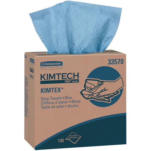 Kimtech¬Æ wipers in pop-up box format deliver one-at-a-time dispensing for controlled use and minimal waste. Made from durable, low-lint polypropylene (8.8