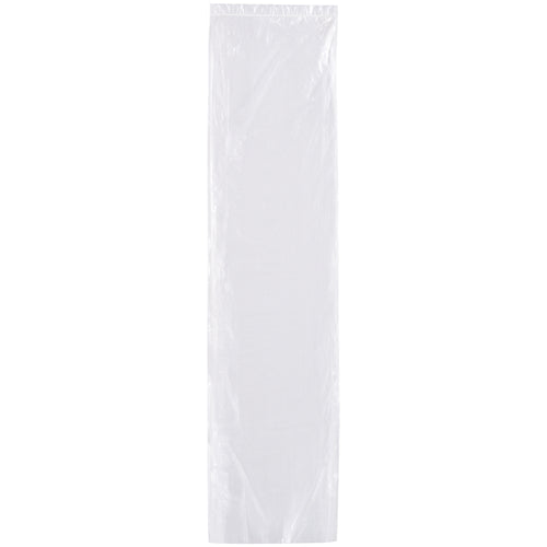 Stock industrial-grade clear can liners designed for high-volume waste management operations. These 24x31