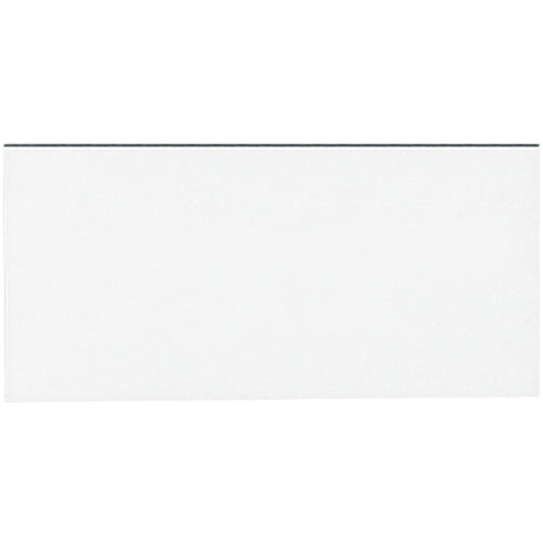 Streamline your warehouse labeling with reusable 1" x 2" white magnetic strips that eliminate adhesive mess. Pre-cut and ready to use, these durable magnetic labels feature a vinyl top coat for wet or dry erase marker compatibility. Case of 25 strips keeps your shipping room organized without downtime.