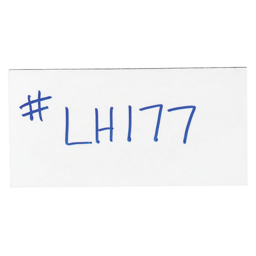 Speed up warehouse operations with write-on/wipe-off magnetic labels that eliminate adhesive mess. These durable 2
