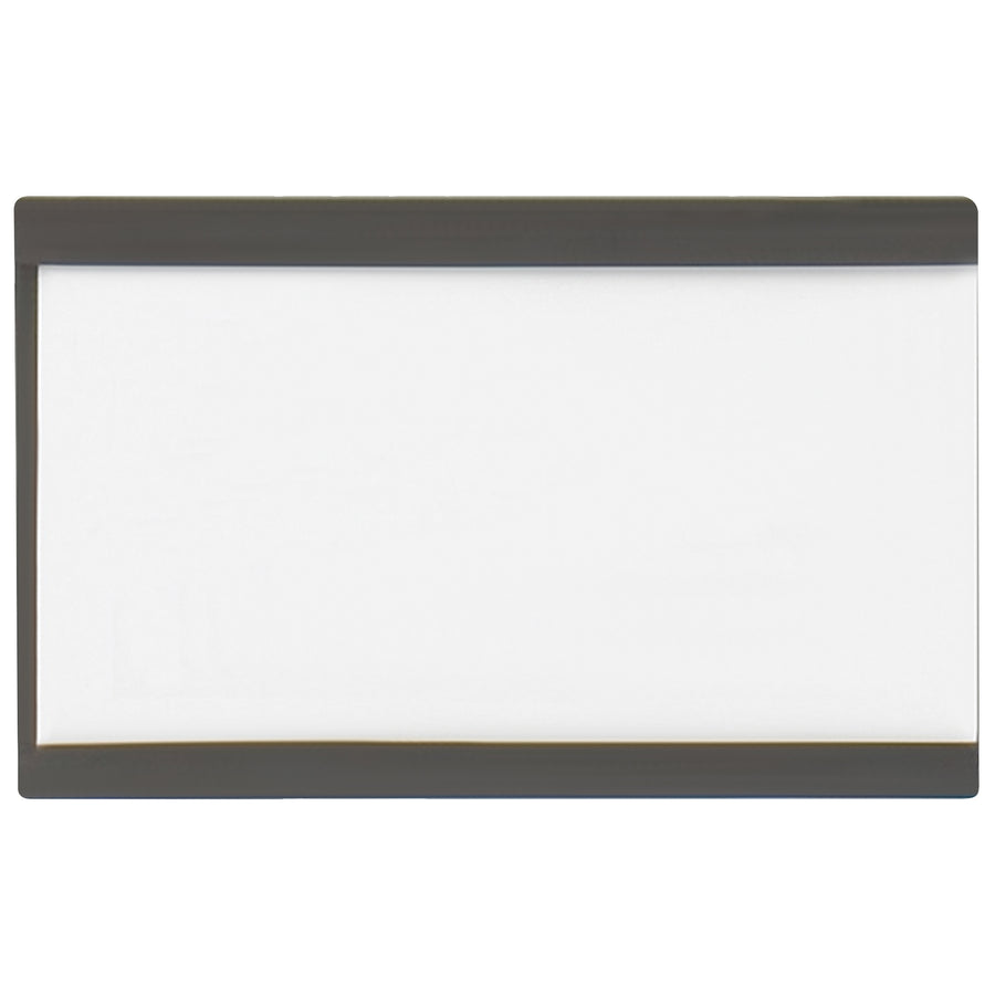 Heavy-duty .060" thick magnetic material ensures secure adhesion to metal shelves and racks without messy adhesive buildup. These 2" x 3" cardholders are the go-to choice for shipping rooms, warehouses, and office inventory systems. Sold as a case of 25 with white inserts included–ready to install and label immediately.
