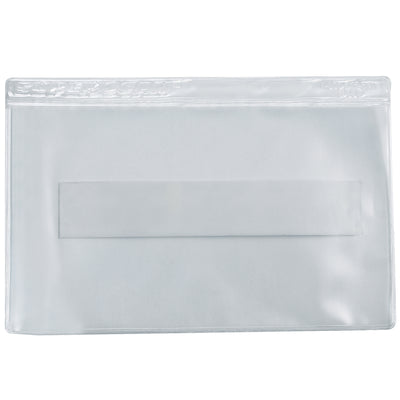 Clear Super-Scan¬Æ Press-On Vinyl Envelopes deliver professional rack labeling for warehouses and pallet operations. Pre-sized 2" x 3.5" with convenient long-side open design and self-adhesive backing for instant installation. Case includes 50 holders plus white inserts for laser and inkjet printing.