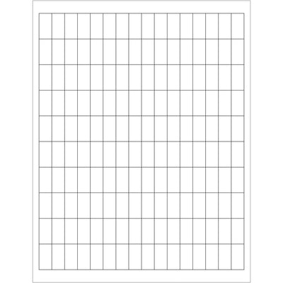 Shipping coordinators and logistics professionals trust these 1/2" x 1" white rectangular laser labels for reliable product identification and compliance labeling. Permanent acrylic adhesive adheres to paper, corrugated, plastic, metal, and glass surfaces. Each case contains 16,000 labels ready to format in Microsoft Word with our free template.