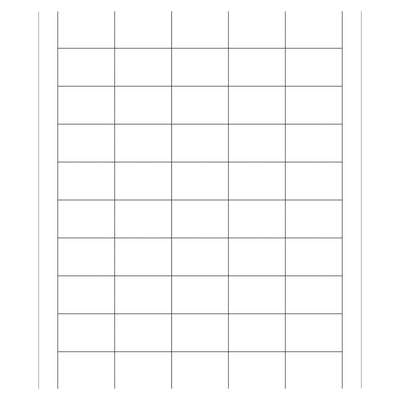 1.5x1 White Permanent Acrylic Laser Labels LL107MC - alias listing