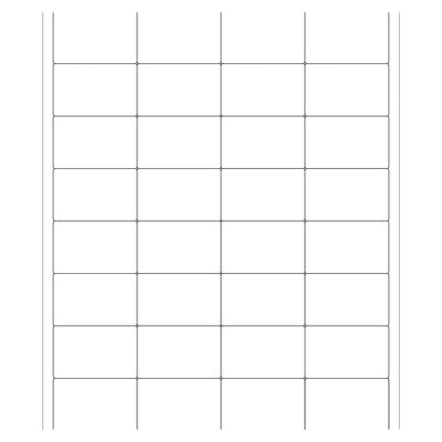 2x1.25 White Permanent Laser Labels 3200/Case LL110 - alias listing