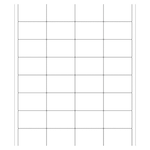 2x1.25 White Permanent Laser Labels 3200/Case LL110 - alias listing