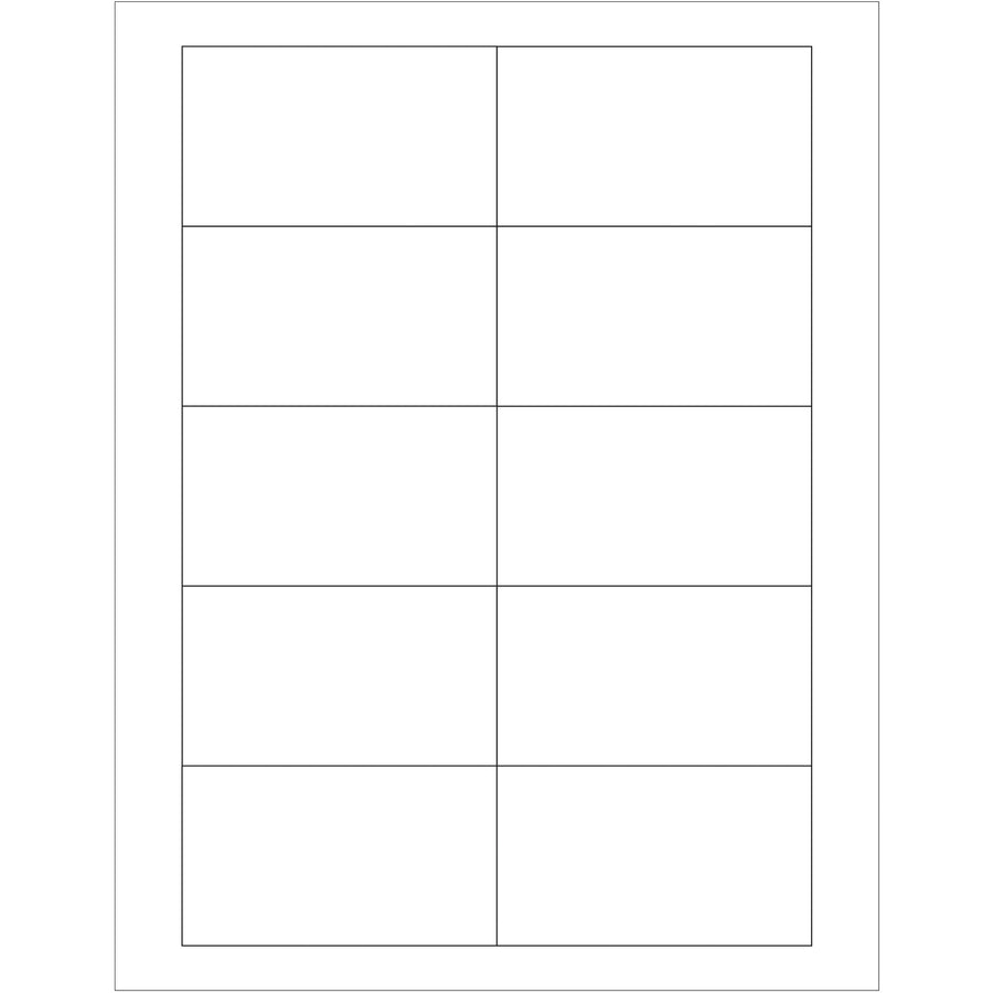 Professional-grade 3.5" x 2" white laser labels with permanent acrylic adhesive for shipping, product identification, and compliance labeling. Compatible with laser and inkjet printers. Case of 1000 labels bonds instantly to paper, corrugated, plastic, metal, and glass surfaces.