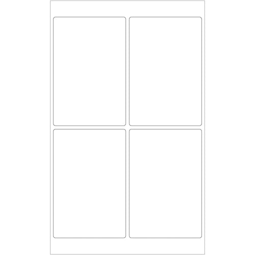 Master case of 4,000 white 4x6
