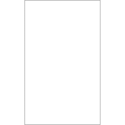 Create professional product and mailing labels with these 8.5 x 14" white rectangle laser labels featuring permanent adhesive. Engineered for laser and inkjet printer compatibility with reliable adhesion to paper, corrugated, plastic, metal, and glass surfaces. Sold as a case of 100‚ideal for high-volume shipping and logistics operations.