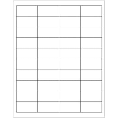 Professional-grade 2x1" white rectangle laser labels with permanent acrylic adhesive designed for shipping coordinators and logistics professionals. Compatible with laser and inkjet printers, these labels adhere reliably to corrugated, plastic, metal, glass, and paper surfaces. Order by the case: 4000 labels per case with free Microsoft Word template included.