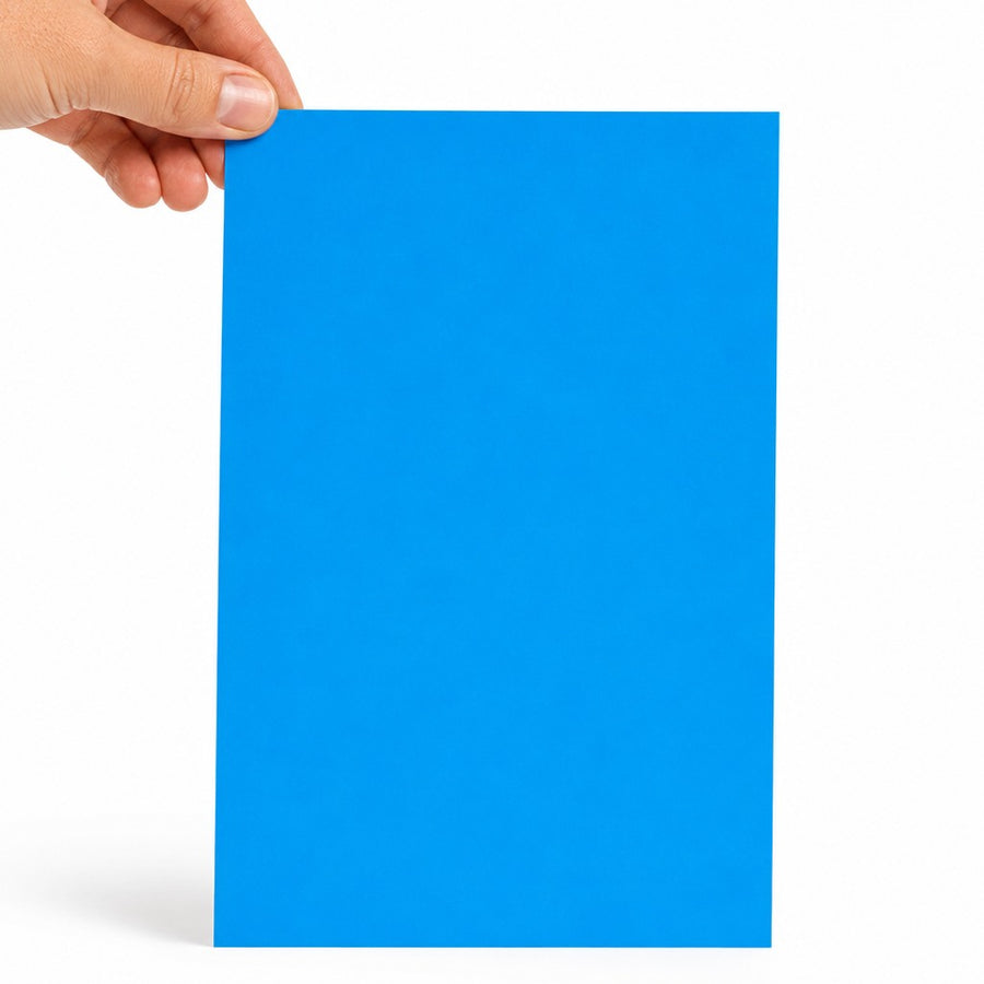 3x5 Fluorescent Blue Rectangle Laser Labels 100-Pack LL175BB - alias listing