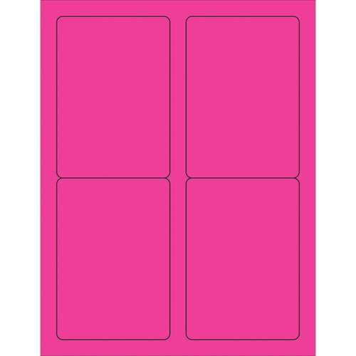 Create high-visibility shipping and product labels with these 3.5
