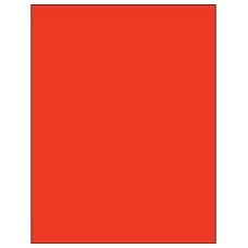 8.5x11 Red Rectangle Laser Labels LL185R - alias listing