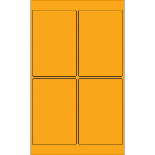 Create custom shipping, compliance, and product labels with maximum visibility. These 4x6