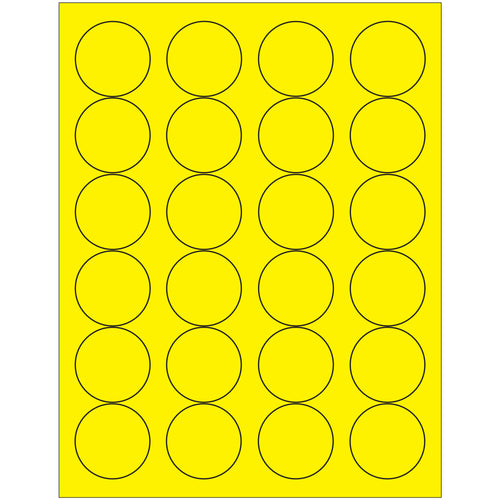 Create professional, high-visibility shipping and product labels with these 1 2/3