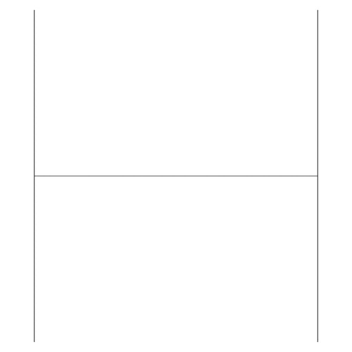 8.5x5.5 Glossy White Permanent Acrylic Laser Labels 200/Case LL205 - alias listing