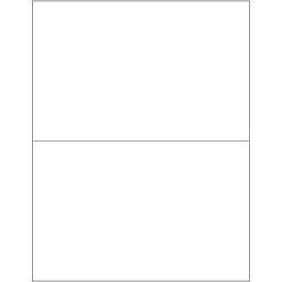 Professional-grade 8.5" x 5.5" glossy white laser labels designed for high-volume shipping and product identification. Each case contains 200 labels with permanent acrylic adhesive that resists heat and printer jams, ensuring reliable performance in demanding logistics environments. Pre-configured Microsoft Word template included for immediate deployment.