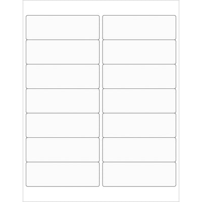 Professional-grade clear rectangle laser labels designed for shipping coordinators and logistics teams who need reliable, jam-free printing performance. Each 4" x 1 1/3" label features permanent acrylic adhesive and matte finish for crisp barcode scanning and inventory tracking. Order 1,400 labels per case with our easy Word template included.