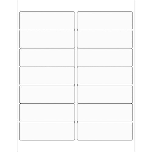 Professional-grade clear rectangle laser labels designed for shipping coordinators and logistics teams who need reliable, jam-free printing performance. Each 4