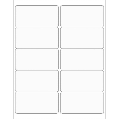 Professional-grade 4" x 2" clear rectangle laser labels engineered for shipping coordinators and logistics teams. Permanent acrylic adhesive resists heat and printer jamming. Buy by the case of 1,000 labels with matte finish for crisp, scannable barcodes and inventory tracking.