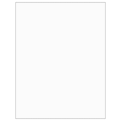 8.5x11 Clear Permanent Acrylic Laser Labels 100/Case LL224CL - alias listing