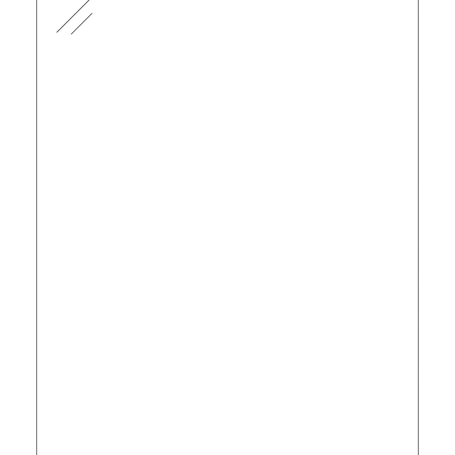 8.5x11 Crystal Clear Polyester Laser Labels 100/Case LL239CC - alias listing