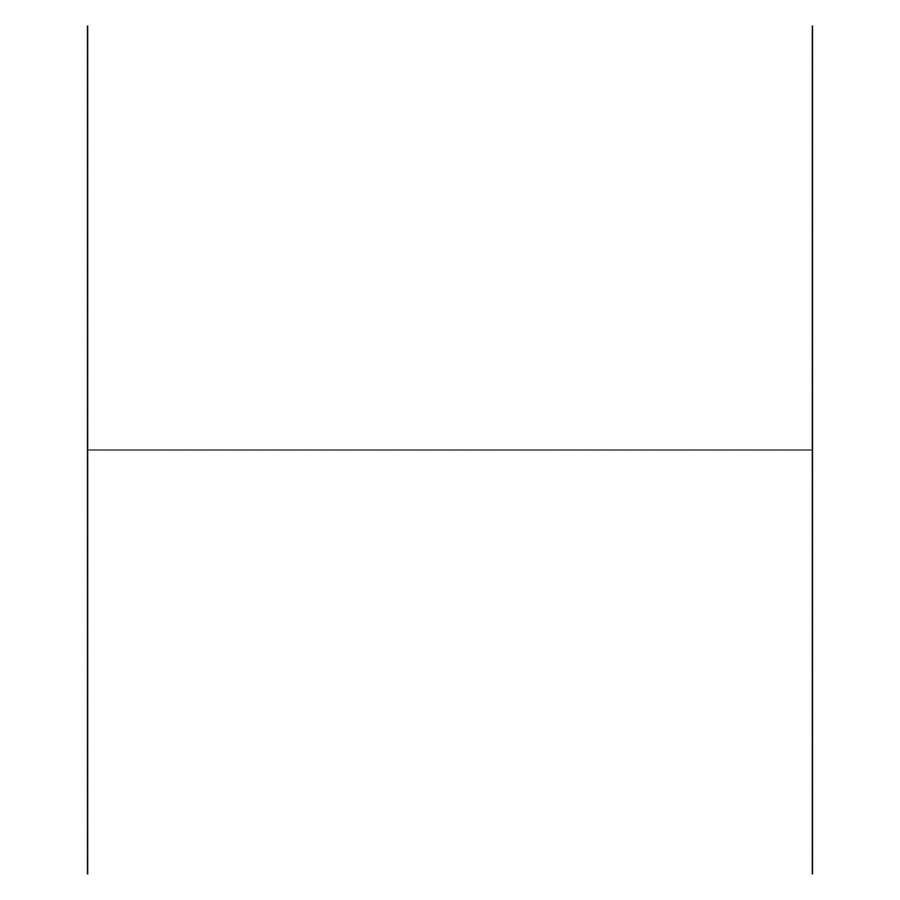 8.5x5.5 White Removable Laser Labels 200/Case LL270 - alias listing