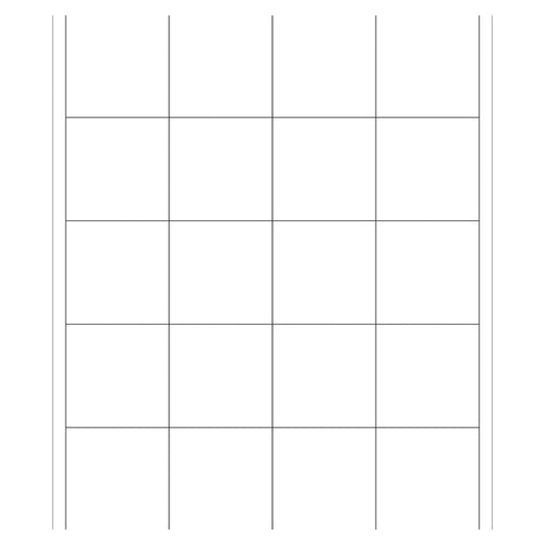 2x2 White Removable Acrylic Laser Labels 1200/Case LL273 - alias listing
