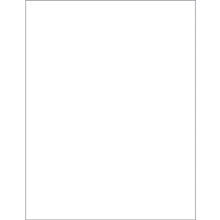 8.5x14 Glossy White Rectangle Laser Labels