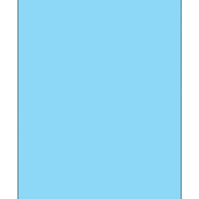 8.5x11 Fluorescent Pastel Blue Removable Laser Labels 100/Case LL420BE - alias listing