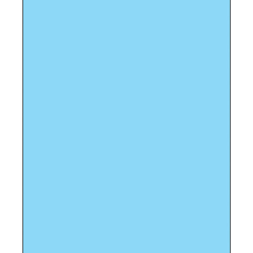 8.5x11 Fluorescent Pastel Blue Removable Laser Labels 100/Case LL420BE - alias listing