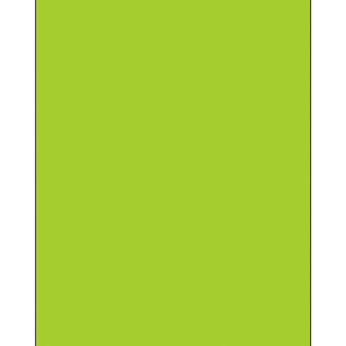 8.5x11 Fluorescent Green Removable Laser Labels 100/Case LL420GN - alias listing