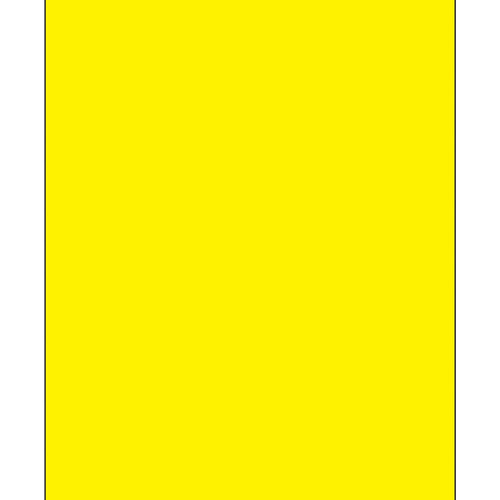 8.5x11 Fluorescent Yellow Removable Laser Labels 100/Case LL420YE - alias listing