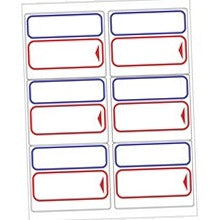 Blank To/From Labels Red/Blue LLTFRB - alias listing