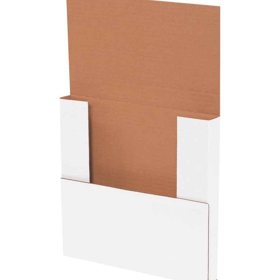 10.25x10.25x1 White Corrugated Mailers 50-Pack M10101 - alias listing