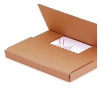 10.25x10.25x1 Kraft Easy Fold Mailers 50/Bundle
