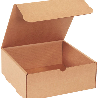 10x10x4 Kraft Self-Seal Corrugated Literature Mailers 50-Pack M10104K - alias listing