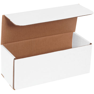 10x4x4 White Corrugated Mailers ECT-32 - 50 Pack