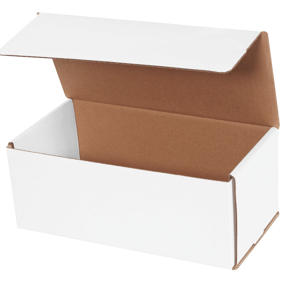 10x5x4 ECT-32 White Corrugated Mailers 50-Pack M1054 - alias listing