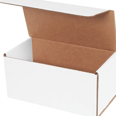 10x5x5 ECT-32 White Corrugated Mailers 50-Pack M1055 - alias listing