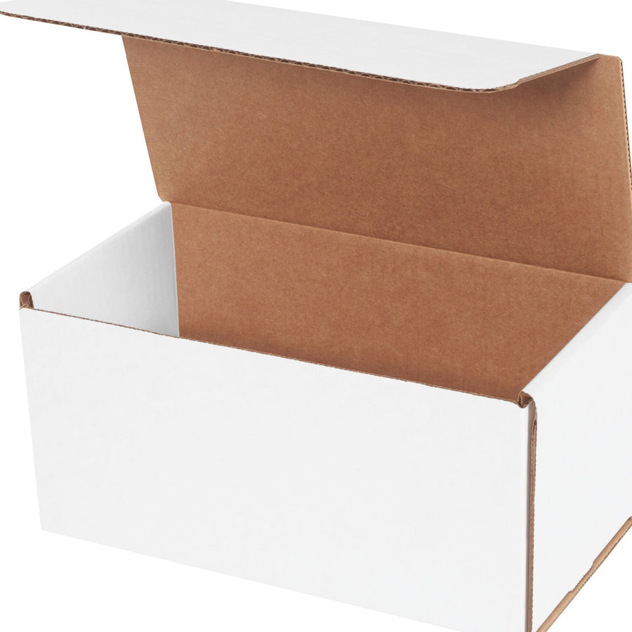 10x5x5 ECT-32 White Corrugated Mailers 50-Pack M1055 - alias listing