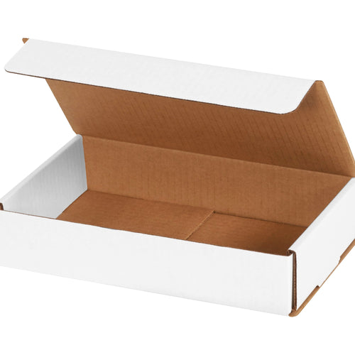 10x6x2 ECT-32 White Corrugated Mailers 50-Pack M1062