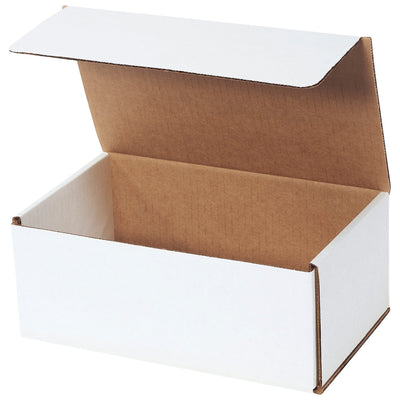 10x6x4 ECT-32 White Corrugated Mailers 50-Pack M1064 - alias listing