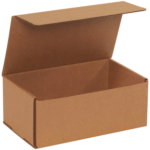 One-piece kraft corrugated mailers with double-wall crush-resistant construction‚no tape, glue, or staples required. These 10x6x4