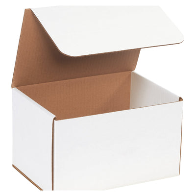 10x7x6 ECT-32 White Corrugated Mailers 50-Pack M1076 - alias listing