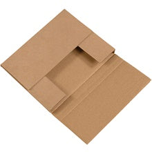 10.25x8.25x1.25 Kraft Easy Fold Mailers 50-Pack