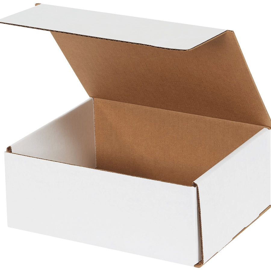 10x8x4 ECT-32 White Corrugated Mailers 50-Pack M1084 - alias listing