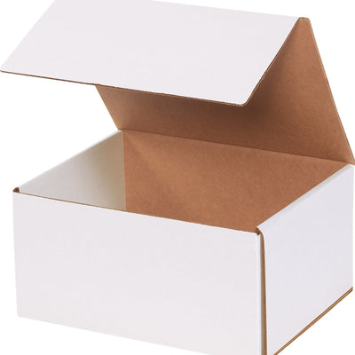 10x8x5 ECT-32 White Corrugated Mailers 50-Pack M1085 - alias listing